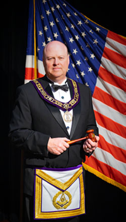 Darrin Galde is the Grand Master for 2024-2025